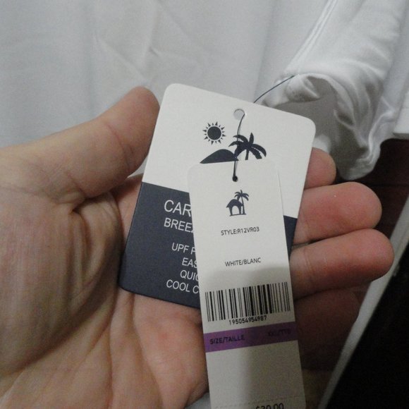 Caribbean Joe Beer in mind island time T NWT~2xl~UPF protection~quick dry - Picture 5 of 5
